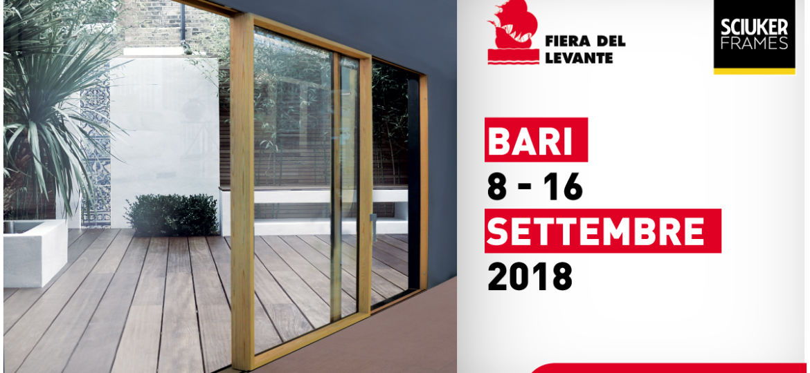 Sciuker Frames alla Fiera del Levante 2018